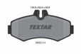 TEXTAR Remblokkenset 2302201