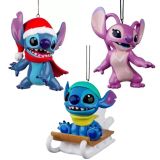 Kurt S. Adler Disney Stitch Kerstballenset 3 stuks