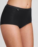 sloggi Basic+ Dames Maxi slip - 4-pack - Zwart - Maat 50 (5XL)