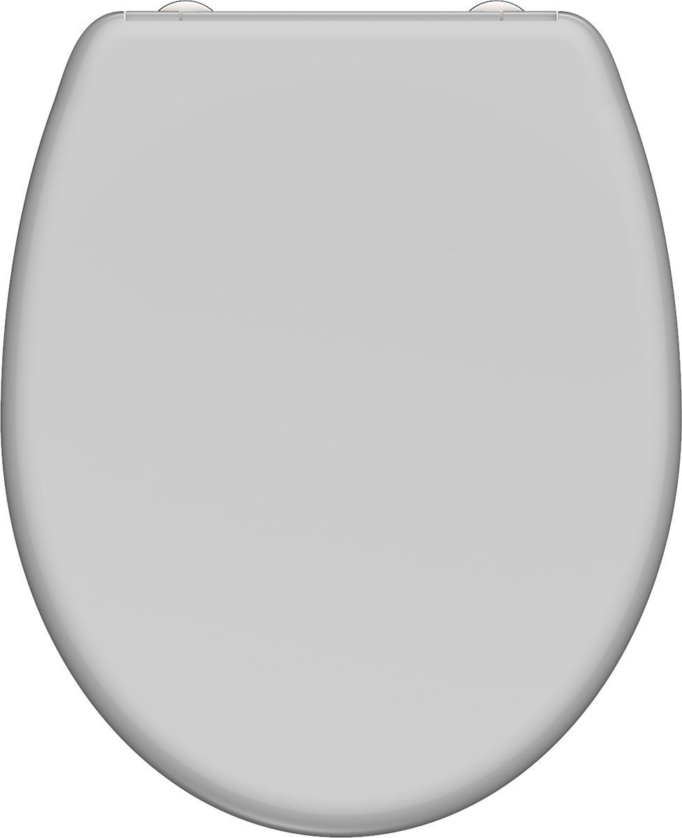 Schütte WC-bril 82302 GREY - Duroplast - Soft Close - Afklikbaar - Grijs