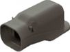 Evolar Airco Hoekaansluitstuk Bruin - 75 x 63 MM