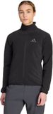 Adidas Terrex Terrex Multi Essentials Fleece Jack Met Lange Ritssluiting - Dames - Zwart