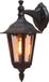 Konstsmide Firenze Wandlamp neerwaarts 39cm - 230V - E27 - matzwart
