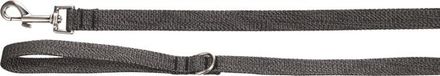 Flamingo Hond Looplijn Mago Donkergrijs 1,3m 20mm