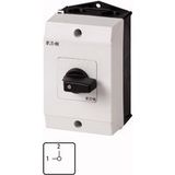 Eaton Interrupteur T3 32A Montage 1 Module Contacts : 2 90° à cran sans position 0 UPS-RÉSEAU