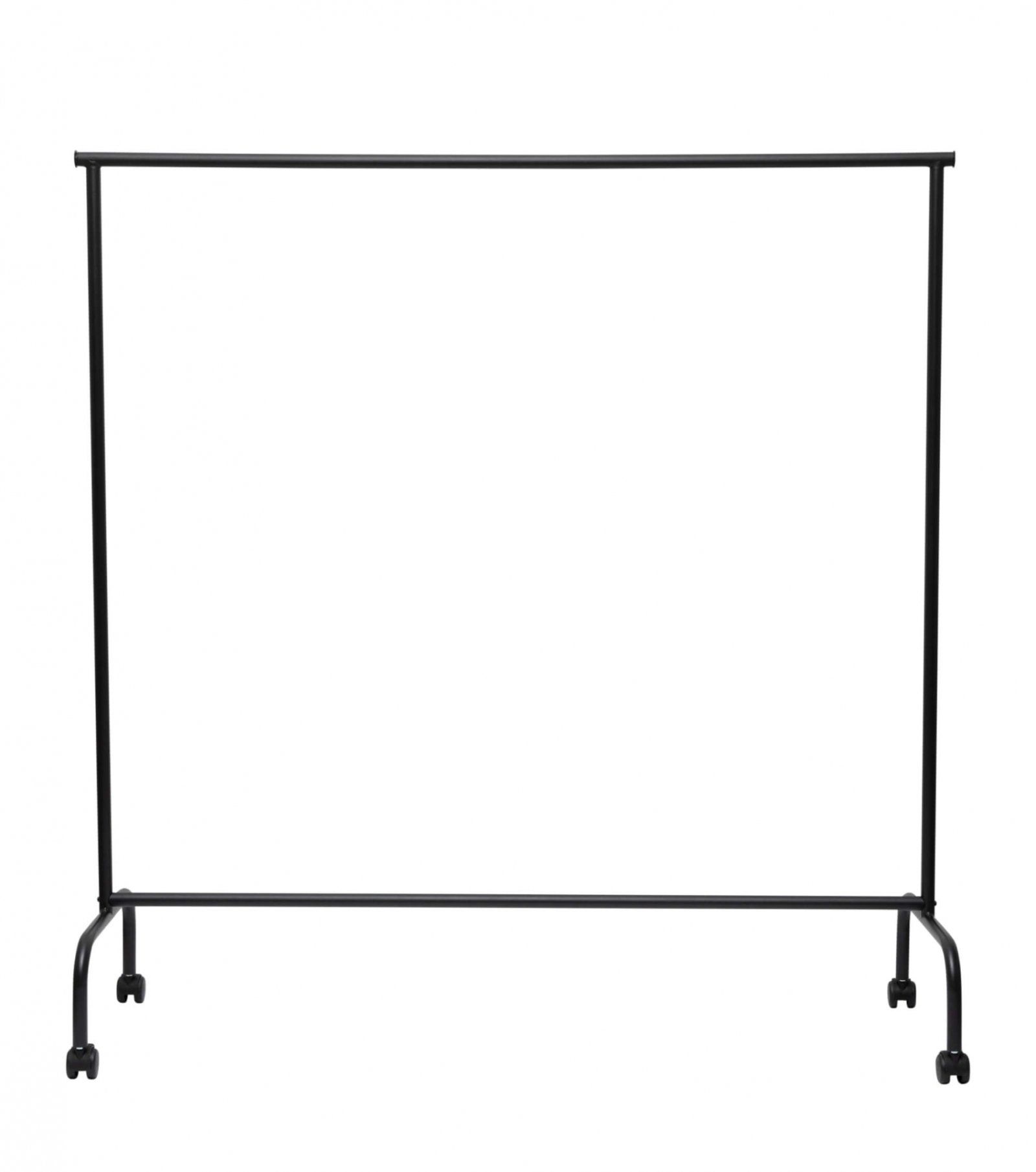 MAUL Limbo - Kledingrek - Staand - Zwart - Metaal - Met Wielen