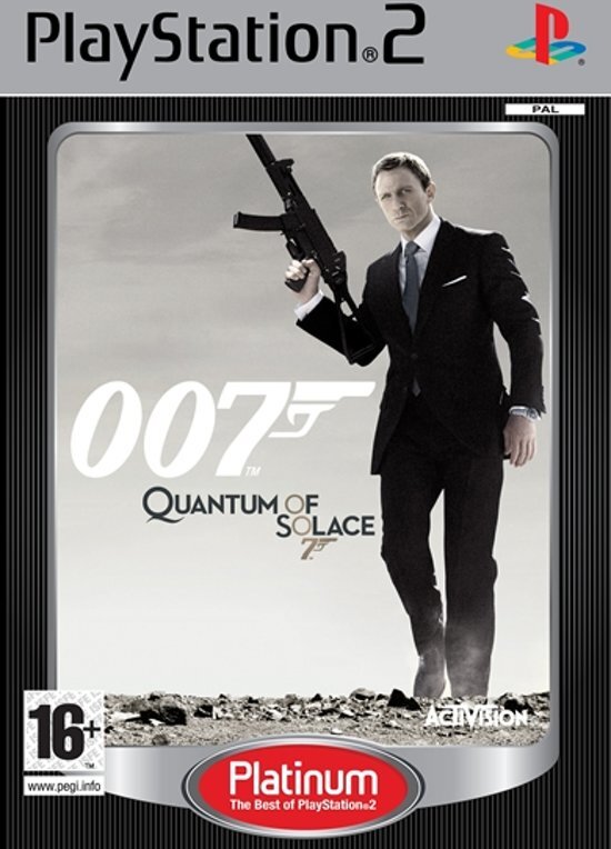 Activision James Bond Quantum of Solace (platinum PlayStation 2