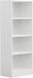 VDD Vakkenkast Open Wandkast Wit 50x30x130 cm