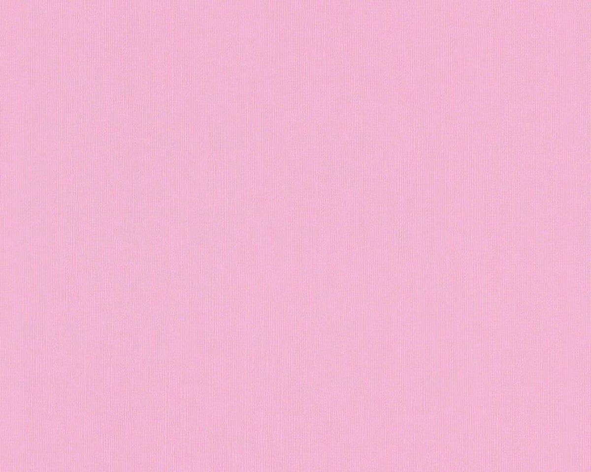 A.S. Création UNI BEHANG - Roze Rood - Kinderkamer - AS Creation Boys & Girls 6 - Papier - 4000776898111