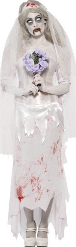 Generik Getrouwde Zombie Halloween kostuum voor dames - Large
