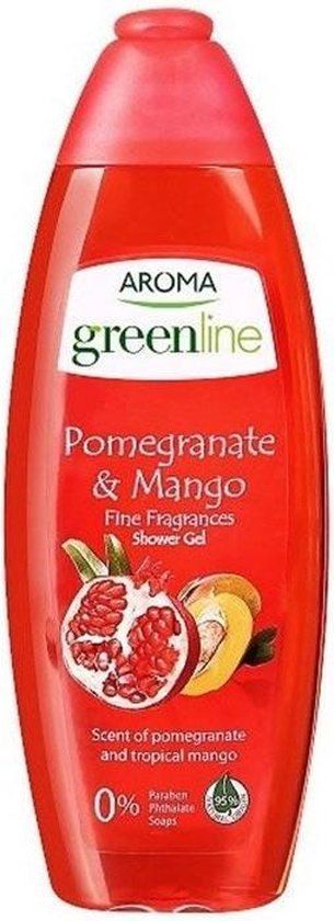 Aroma Green Line Gel Granada Y Mango 400ml