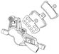 Sram G2 Ultimate A2 Caliper Assembly Standard Schijfremklauw Polar Grey