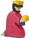 Holztiger Noël - Balthasar Rouge - Figurine en bois - Fabriqué à la main
