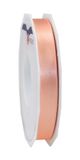 Pressent cadeaulint, polyester, abrikoos, rol 25 m 15 mm