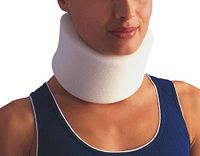 Halsband, zacht, 10 cm, maat 4