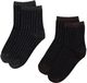 Esotiq Disco Bloovii - Chaussettes femme - Noir - Taille 39/41 - Lot de 2 paires