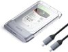 Orico Tx25C3 Boîtier externe 2.5 pouces HDD/SSD USB-C 5Gb/s - Transparent
