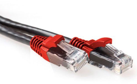 ACT IB6203 CAT6a Netwerkkabel - 3 m - Zwart