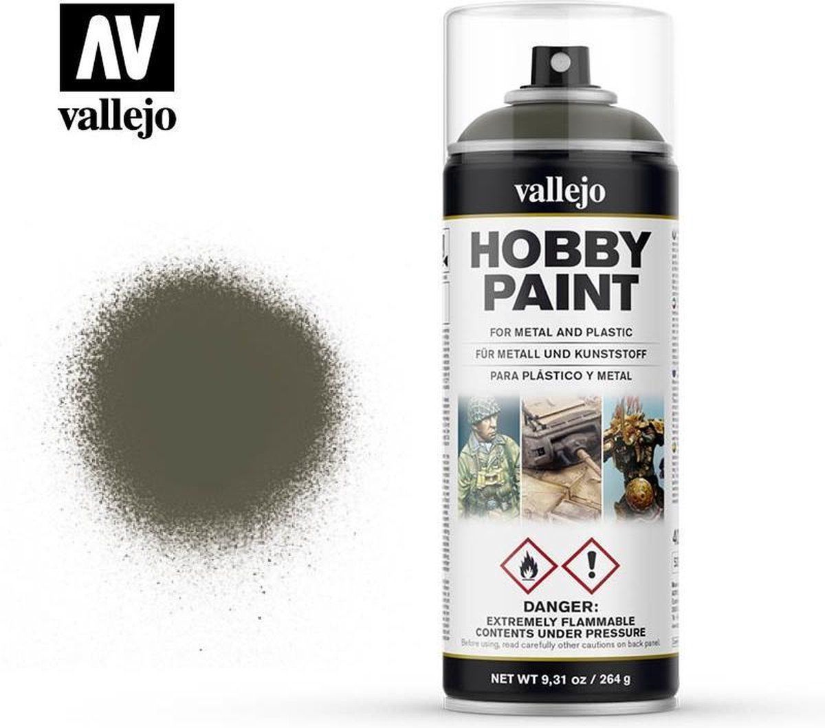 Vallejo Primer Russian Green - 8429551280037