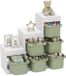 AIYAPLAY Kinderopbergrek - Spaanplaat - 96x38,5x90cm - Groen