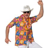 Wilbers Hawaiishirt Blauw Maat S