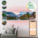 Klarstein Chauffage infrarouge avec thermostat, 350W, montage mural, contrôle via application IoT/WiFi