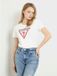 Guess T-Shirt Dames Wit Katoen Logo Ronde Hals Casual