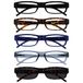Leesbril The Reading Glasses RRRRRS32-12372 1,50 leesbril, zwart, bruin, blauw, grijs, met zonlicht, 5 stuks