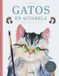 GATOS EN ACUARELA: 22 DIBUJOS PARA PINTAR O COLOREAR 9789464992939