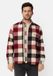camel active Overshirt met zijzakken - Maat menswear-3XL - Amberrood