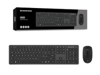 Conceptronic ORAZIO01IT Clavier Incluant Souris Bureau RF Sans fil QWERTY Italien Noir