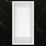 Hotbath &More Inbouwnis - 30 x 15 x 10 cm - Mat Wit