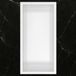 Hotbath &More Inbouwnis - 30 x 15 x 10 cm - Mat Wit