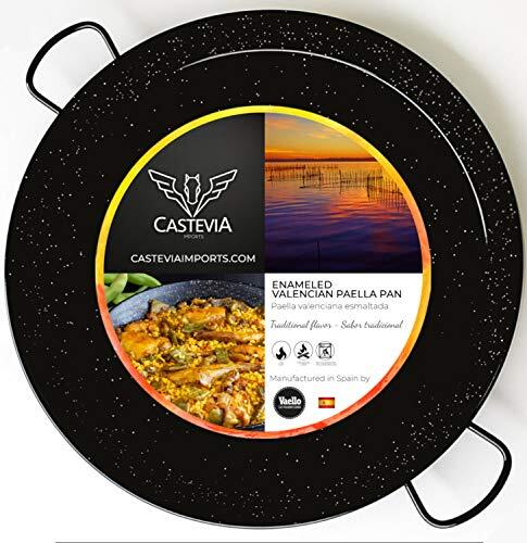 Vaello Campos La Valenciana 55cm geëmailleerde stalen Paella pan