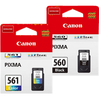 Canon PG-560 + CL-561 Ink Cartridge Combo Pack