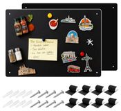 Set de tableaux magnétiques de 2 - Auto-adhésif, adapté aux notes et aux photos