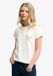 Superdry Luxe Casual Classic T-shirt Dames Crème Maat 14