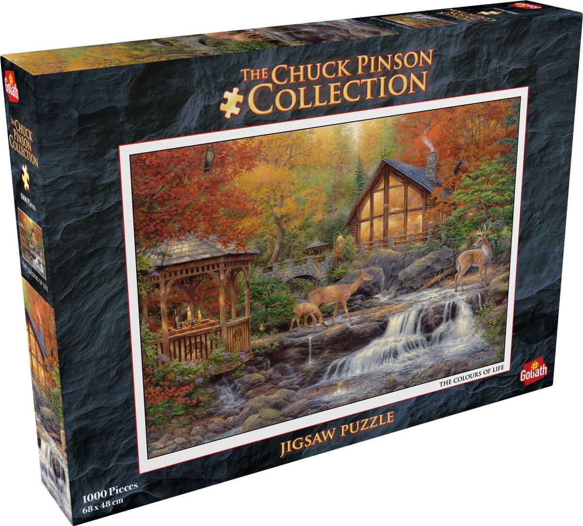 Goliath Chuck Pinson The Colours of Life - Puzzel - Landschap - 1000 Puzzelstukjes