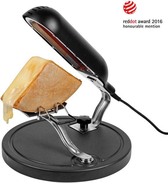 Boska Raclette Quattro Zwart - Raclette apparaat - 4 personen - Zwart
