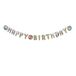 Homéa, Slinger, letters, Happy Birthday, karton, 2 m, regenboog