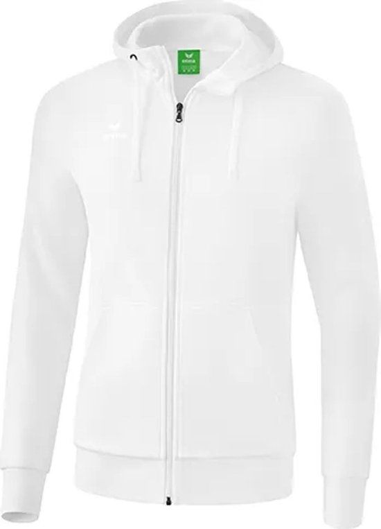 Erima Sweatjack Met Capuchon Heren - Wit - Maat M