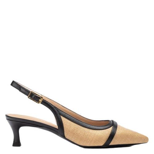 Unisa Ileso_Rn_Nto slingback pumps beige/zwart