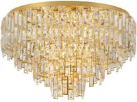Eglo Ø 78cm plafond kroonluchter Calmeilles goud
