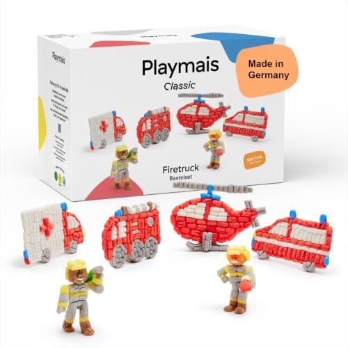 Playmais Classic Brandweer - 800 Stukjes