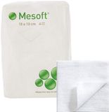 Mölnlycke Mesoft nonwoven kompres 10x10cm 4 laags, 100st.