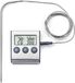 Ibili Magnetische Digitale Thermometer Met Sonde Zilver
