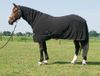 Harry's Horse Fleecedeken Deluxe met hals 205cm Zwart