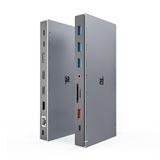 Tiergrade 15-in-1 dockingstation, 4K Drievoudig Display USB C-dock met 2HDMI & DP, 100 W PD opladen, 10 Gbps USB-C/USB-A gegevensoverdracht, 3USB-A poorten met 5 Gbps, SD/TF, LAN, audio