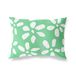 BonaMaison Petrol Groen-Wit Decoratieve Kussensloop, Kussenhoezen Bank, Decoratieve Kussenhoesjes, Kussensloop; Sofa, Slaapkamer, Kantoor, Auto 35x50 Cm - Ontworpen en vervaardigd in Turkije