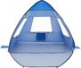 VEVOR Strandtent/zonnescherm voor 2 personen, Blauw + Grijs